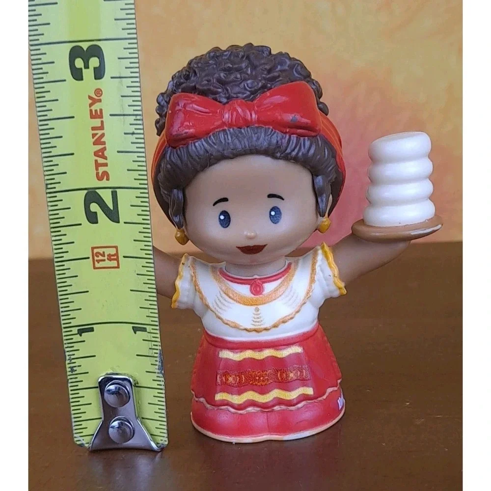 Fisher Price Little‎ People Dolores Hispanic Woman Red Bow Encanto 2022